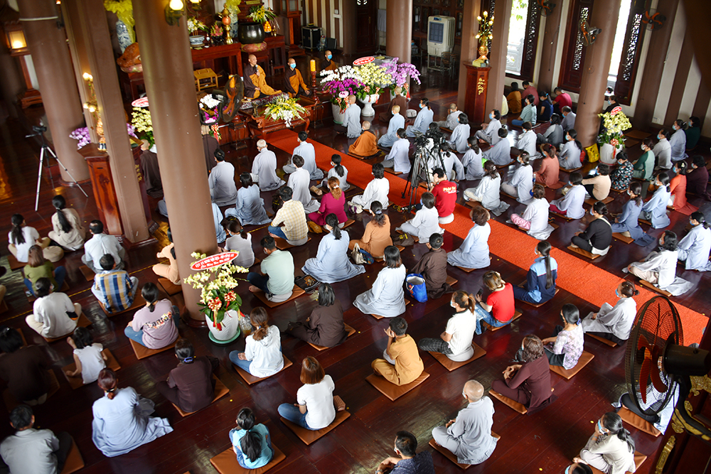 Lễ Thượng Nguyên năm Canh Tý với pháp thoại “Cầu An Được An” tại Tu viện Khánh An 