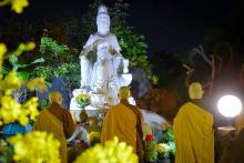 Tăng Thân Khánh An Đón Giao Thừa