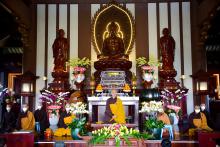 Hình ảnh Lễ Thượng Nguyên năm Nhâm Dần tại Tu Viện Khánh An.