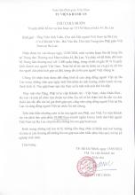 THƯ CHIA BUỒN Và góp phần hỗ trợ vụ hỏa hoạn tại TTTM Marywilska 44, Ba Lan