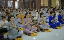 HÌNH ẢNH CÁC THỜI KHOÁ SINH HOẠT TRONG KHOÁ TU SỐNG TỈNH THỨC LẦN THỨ 81
